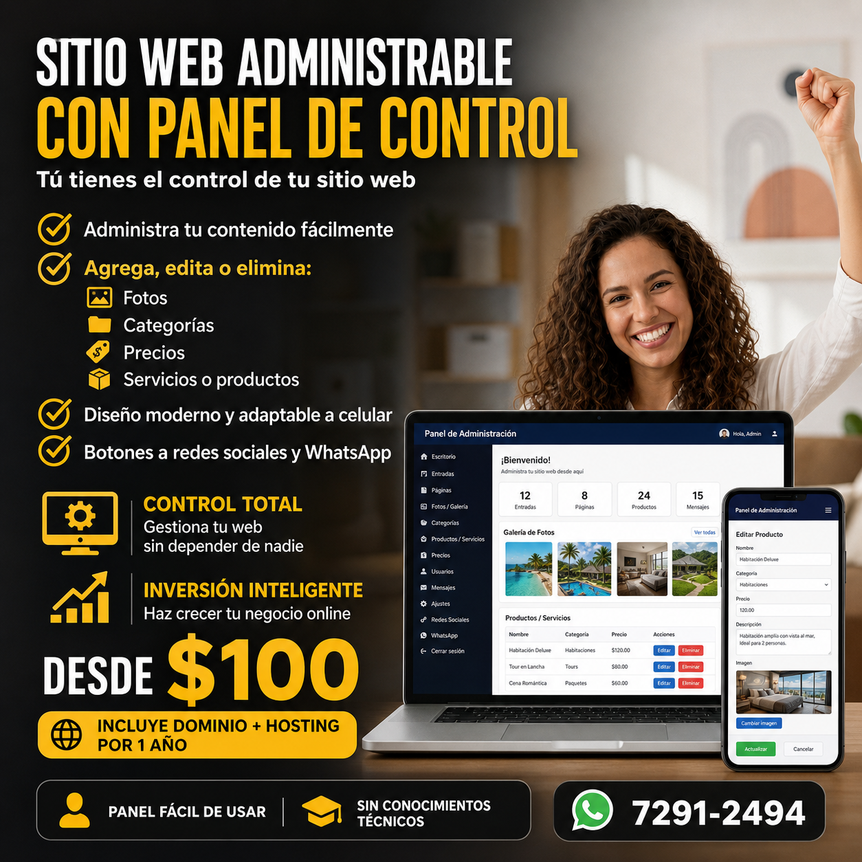 Web + Motor de Reservas
